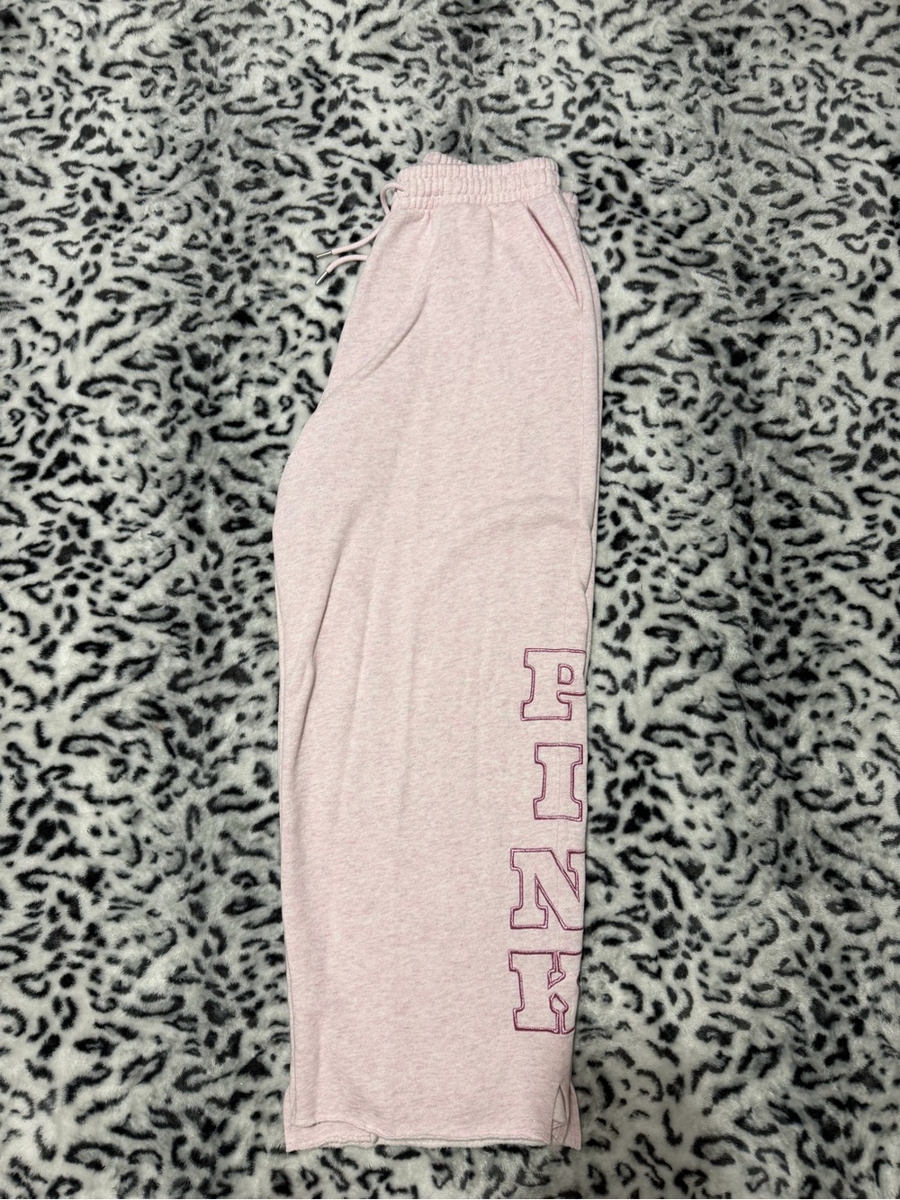 Pink Side-Logo Women’s Midi sweat pants